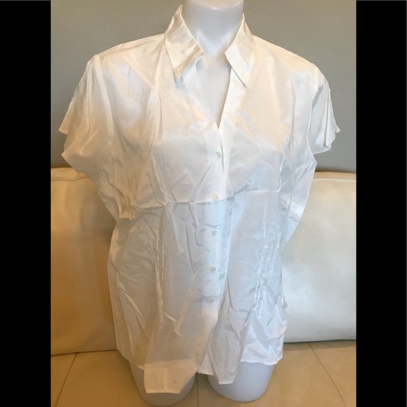 Gerry Weber White Shirt size 14 - Picture 2 of 10